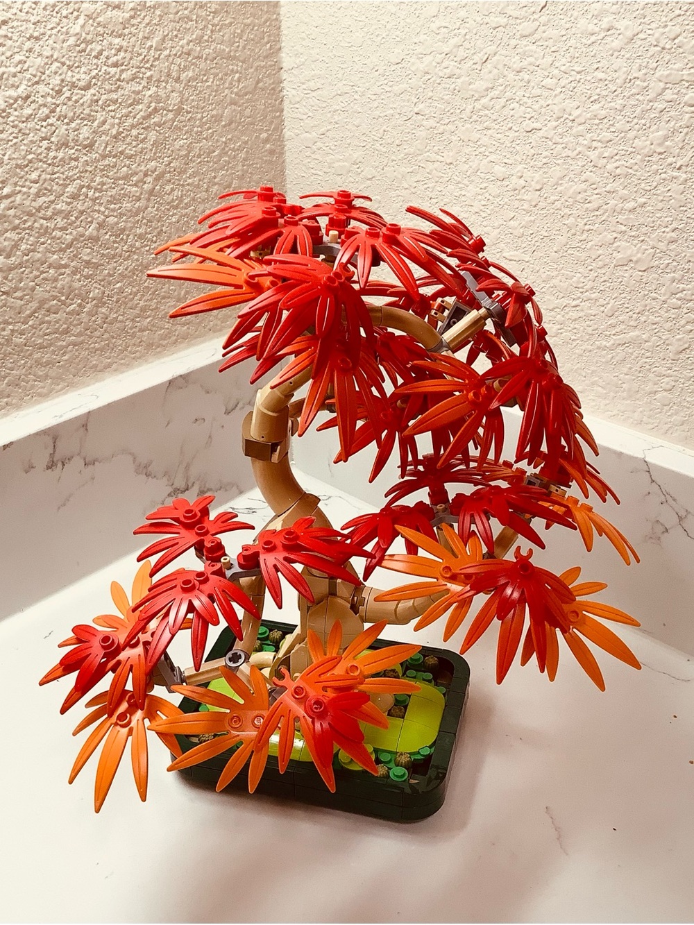 LEGO Japanese Red Maple Bonsai Tree #10348 – Complete Set
